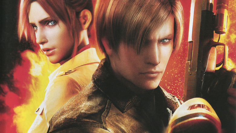 Resident Evil: Degeneration - En zombie attack ger kaos till Harvardville flygplats. Leon Kennedy och Claire Redfield, som kämpade den ondskefulla Umbrella Corporation under Raccoon City tragedin 7 år sedan, är tillbaka. I högoktanig Resident Evil stil, de är redo att slåss en skurk krigare som söker hämnd efter att hans familj dödades i Raccoon City. Den dödliga G-Virus är lös och en ny muterad härjningståg monster.